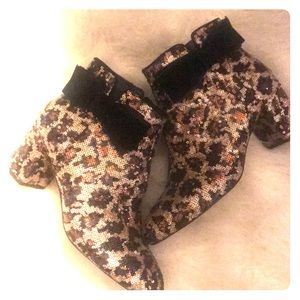 Kate Spade Sequin Booties
